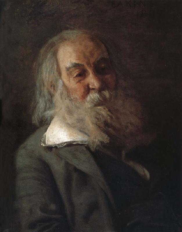 Thomas Eakins The Portrait of Walt Whitman oil painting image